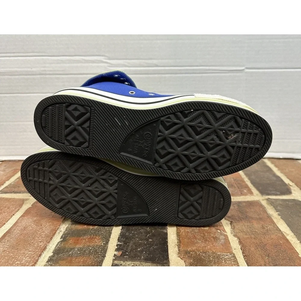 Converse All Star Blue Green High Top Sneakers 10